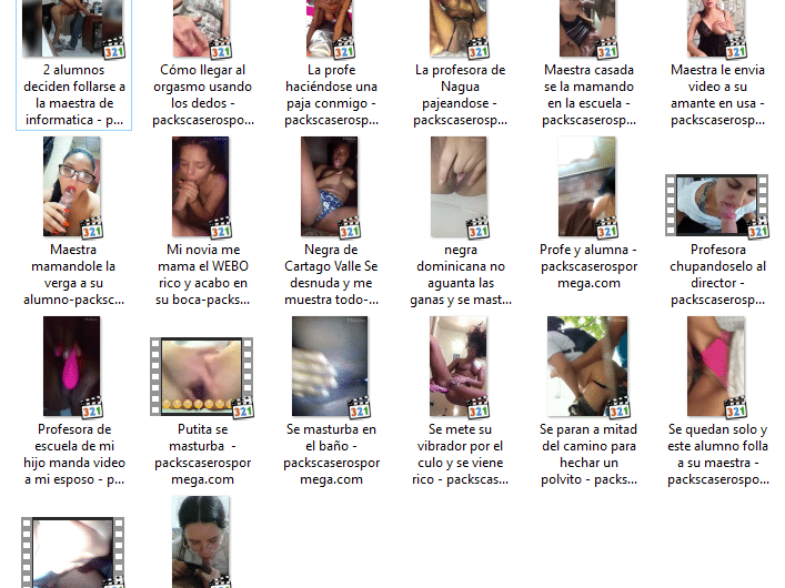 PACK DE VIDEOS ARDIENTE DE PROFESORAS XXX VIRALES
