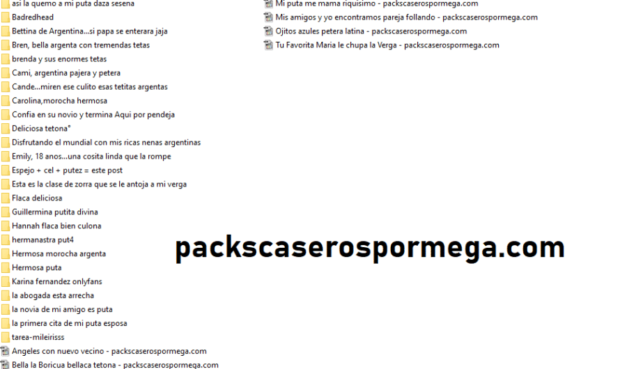 SUPER PACK DE CARPETAS Y COLEGIALAS BIEN PUTICAS + VIDEOS