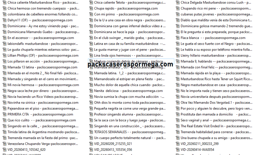 PACKS VIDEOS CASERO CON RICOS TOTO 100 VIDEOS