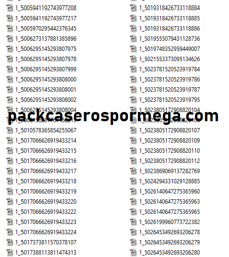 Super Pack Casero de Colegialas Por Mega 2026