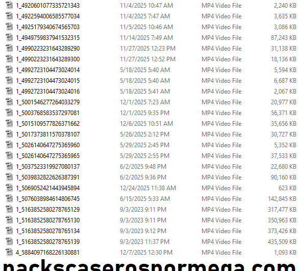 Pack de Estos Videos de Telegram Virales Fin de Año 2025
